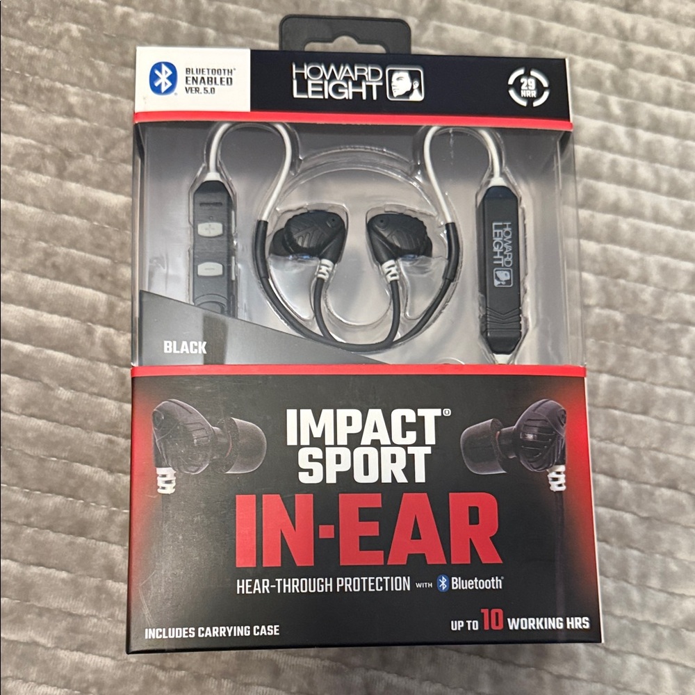 New in box, Howard Leight Impact Sport In-Ear Protection w/Bluetooth